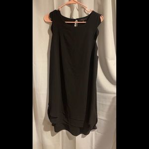 Black tank dress